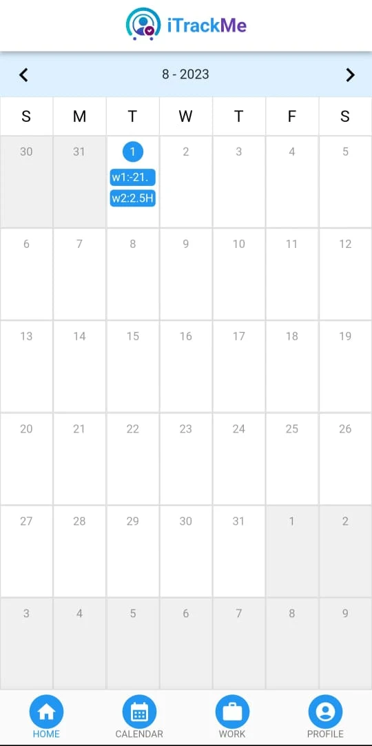 View Calendar